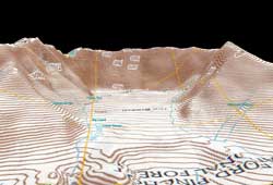 Layered Earth Physical Geography Higher Education Topographical Map Data