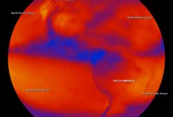 Layered Earth Meteorology Middle School/High School Greenhouse Effect Data Feature