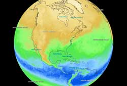 Layered Earth Meteorology Middle School/High School Atmospheric Composition Data Feature