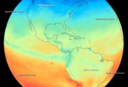 Layered Earth Meteorology Middle School/High School Solar Insolation Data Feature