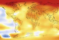 Layered Earth Physical Geography Higher Education Projected Climate Change Effect Data Feature