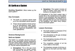 Layered Earth Physical Geography Higher Education Digital Workbook