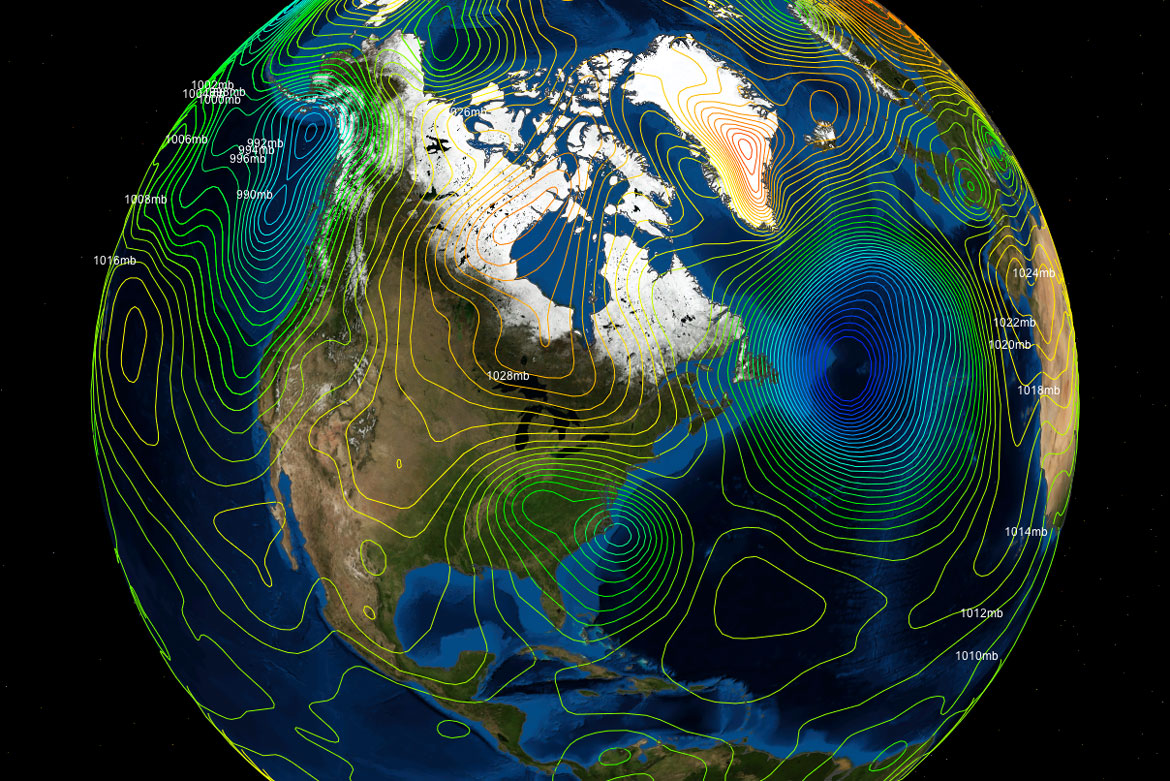 Layered Earth Meteorology Super Typhoon Haiyan Simulation